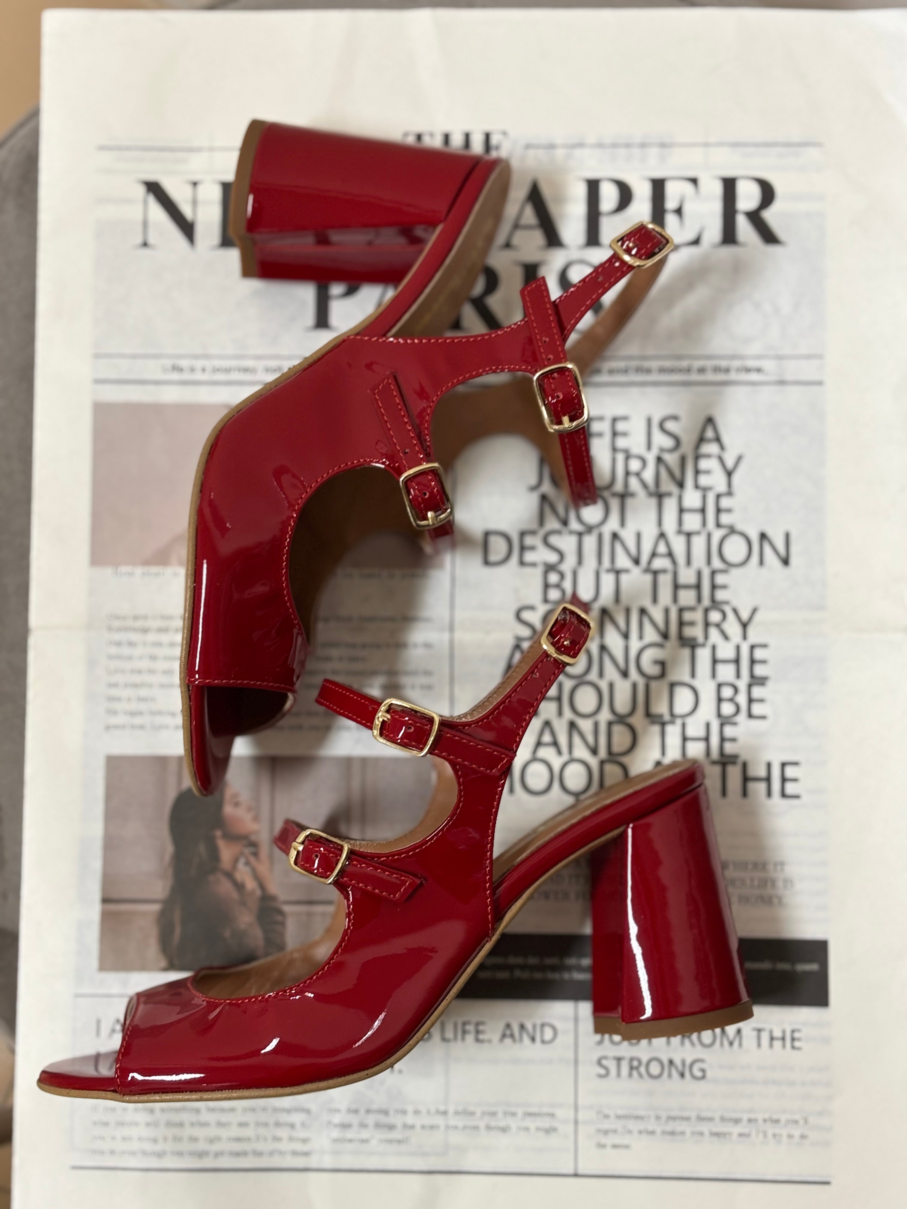Sandalo Paris rosso