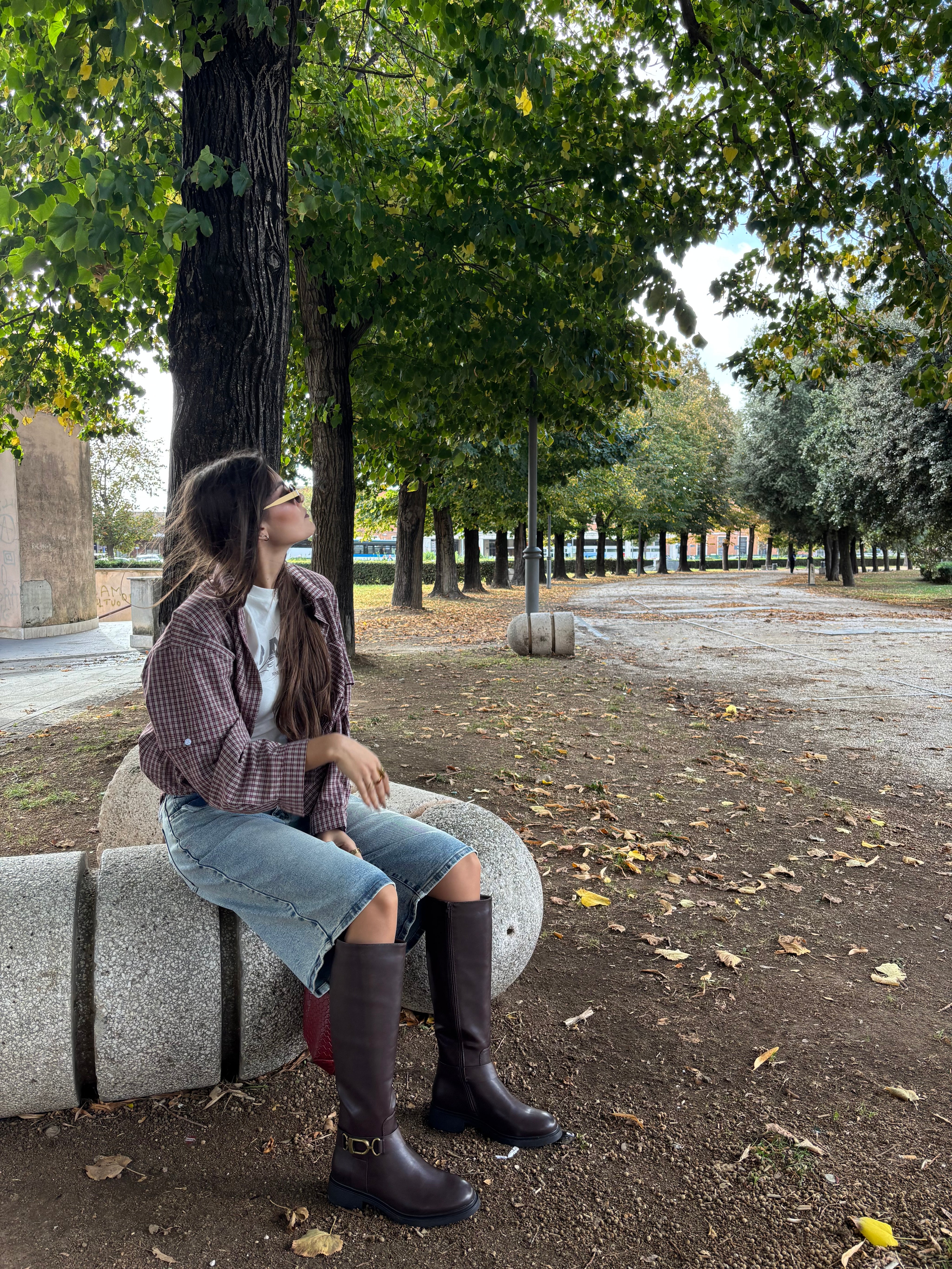 Stivale Elettra marrone