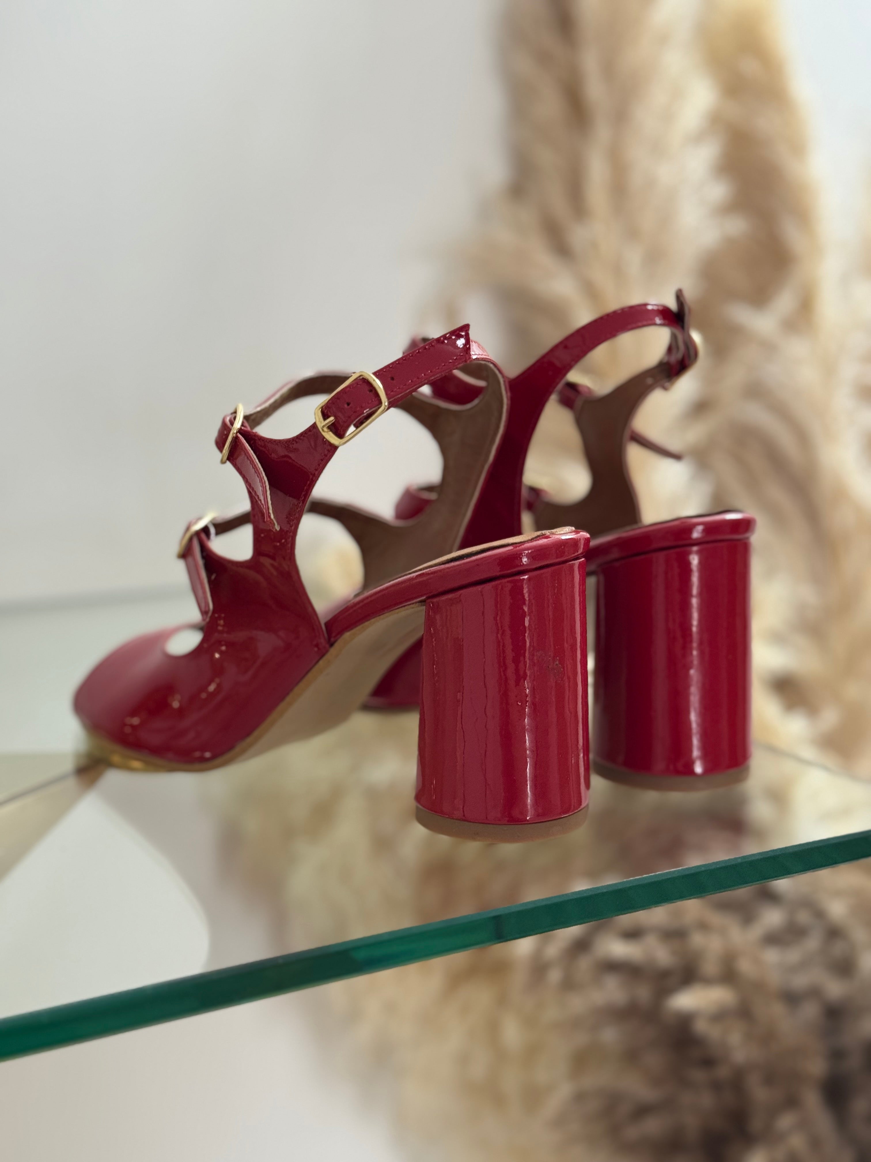 Sandalo Paris rosso