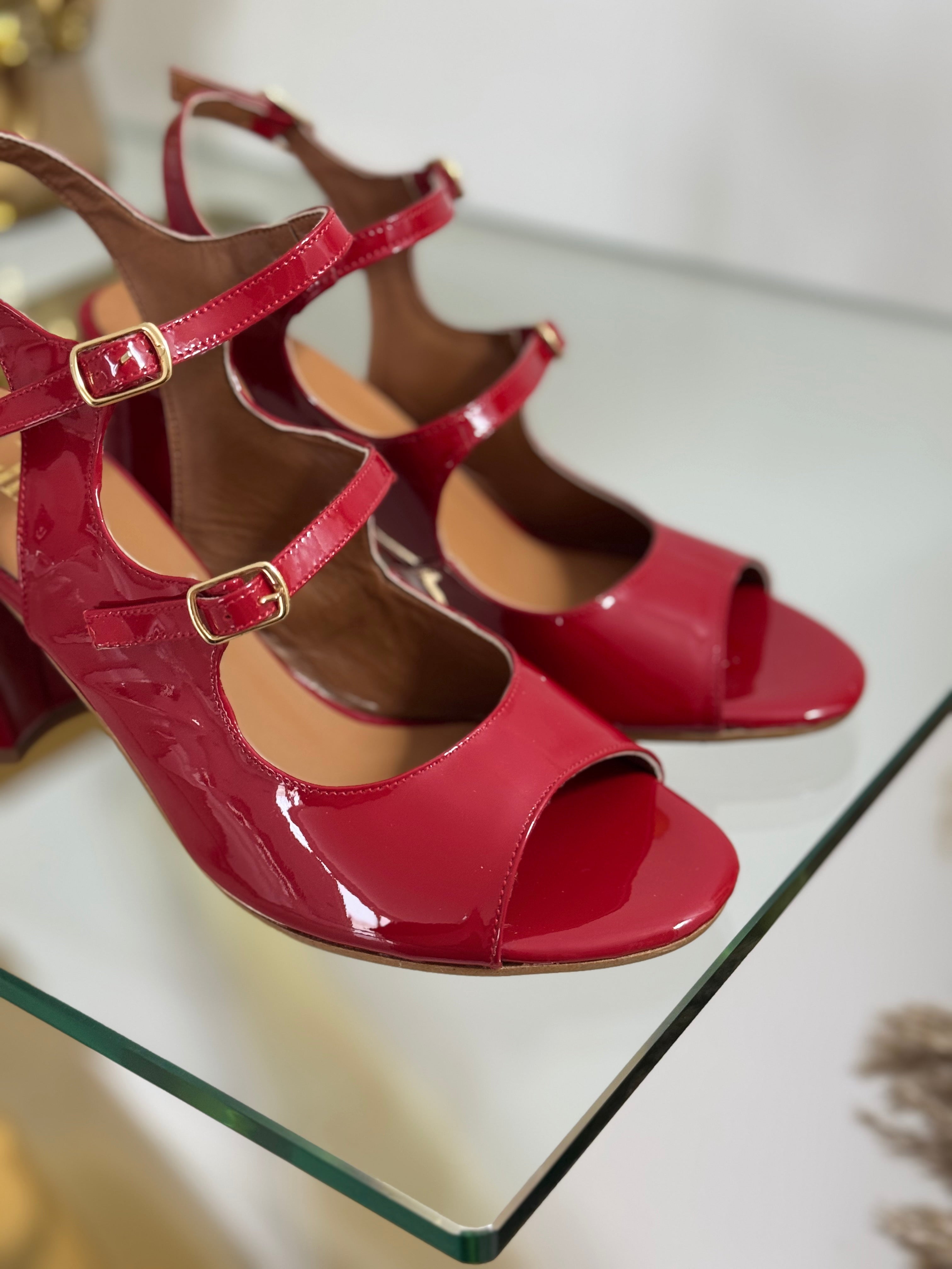 Sandalo Paris rosso