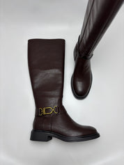 Stivale Elettra marrone