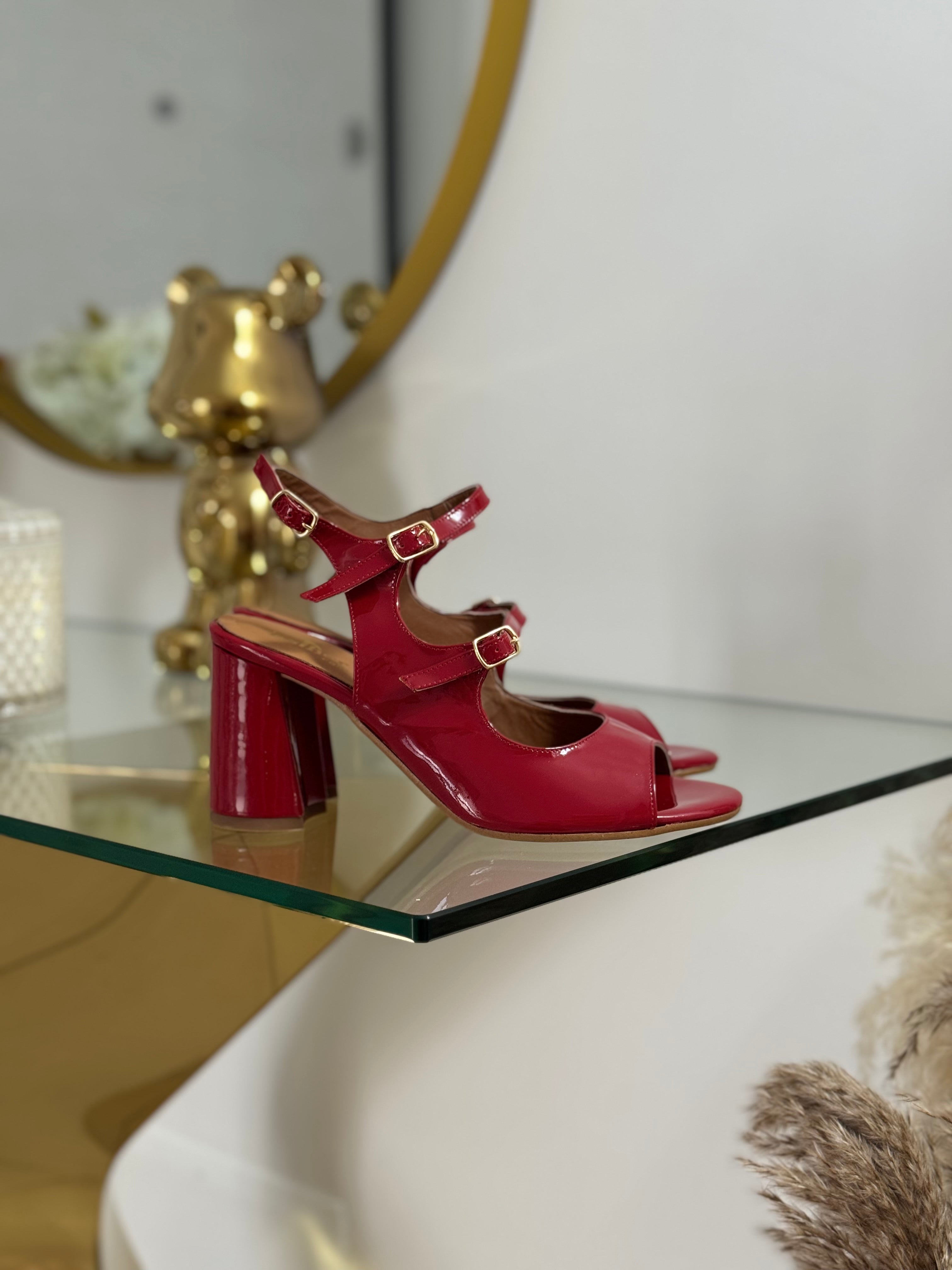 Sandalo Paris rosso