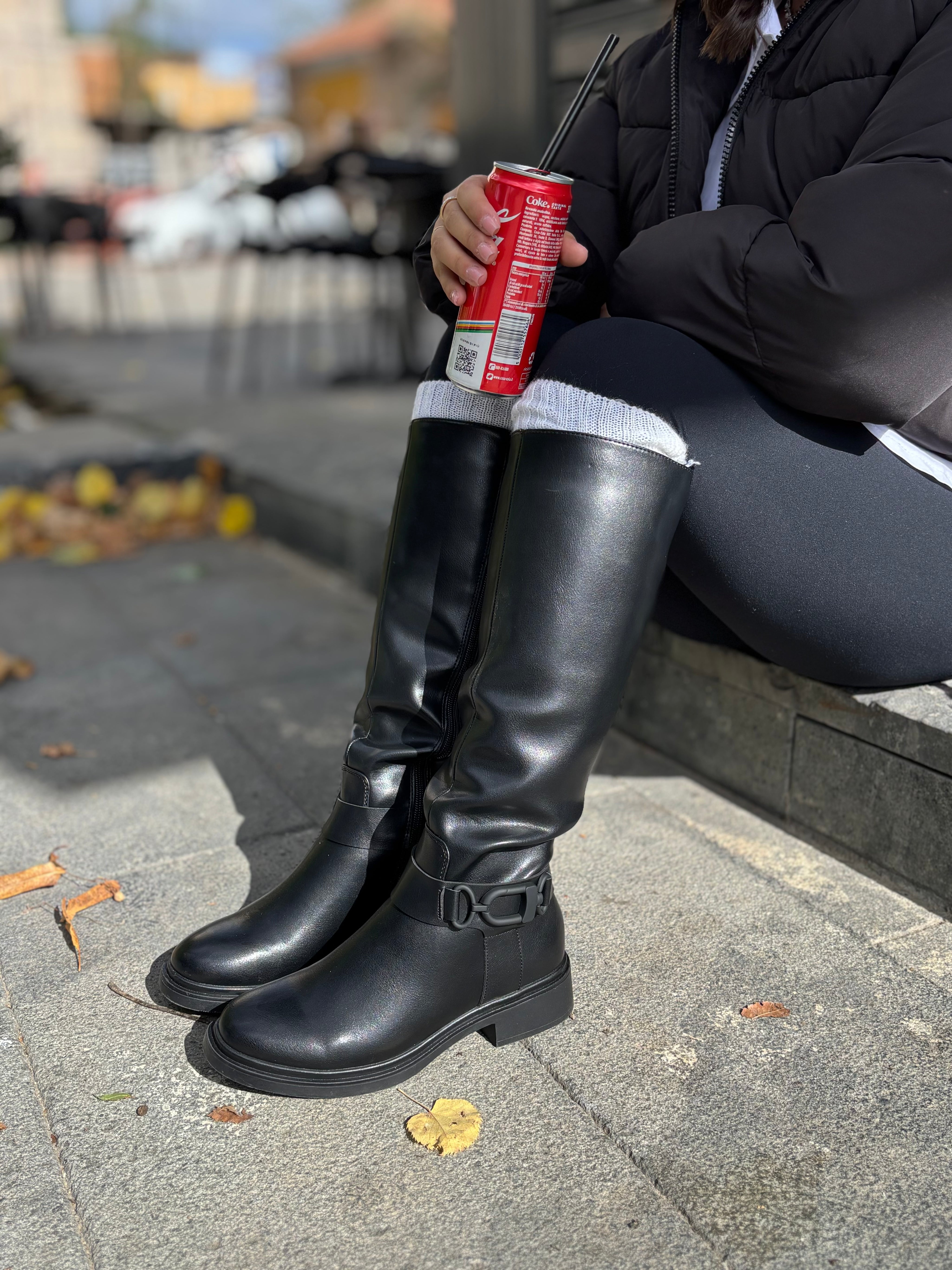 Stivale Elettra nero