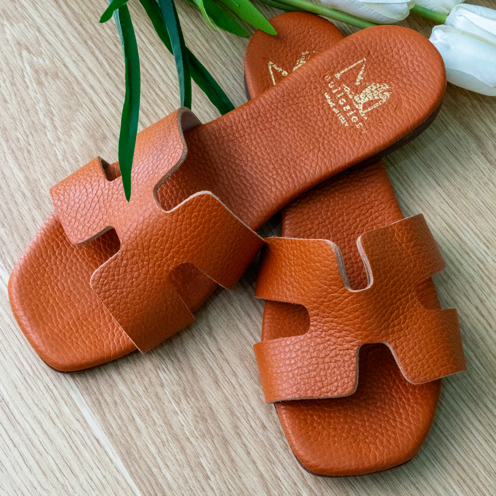 Santorini Giallo e Arancio - Mamma e Figlia